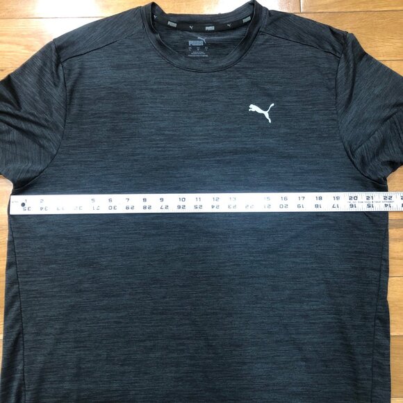 Puma Mens Black Short Sleeve Performance T-Shirt Size Large - Picture 3 of 7
